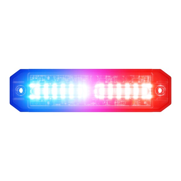 Abrams Ultra 12 LED Grill Light Head - Red/Blue Ultra 12-RB - main